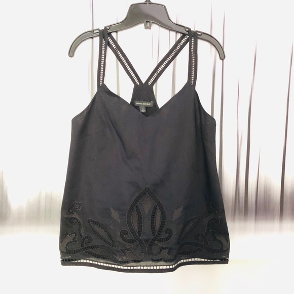 BANANA REPUBLIC Cutwork Cotton Cami